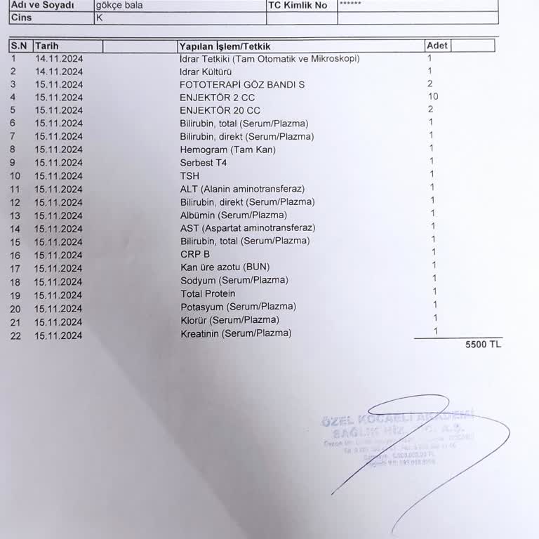 Sigorta Onay Süreci Ve Hizmet Dökümü Sorunu