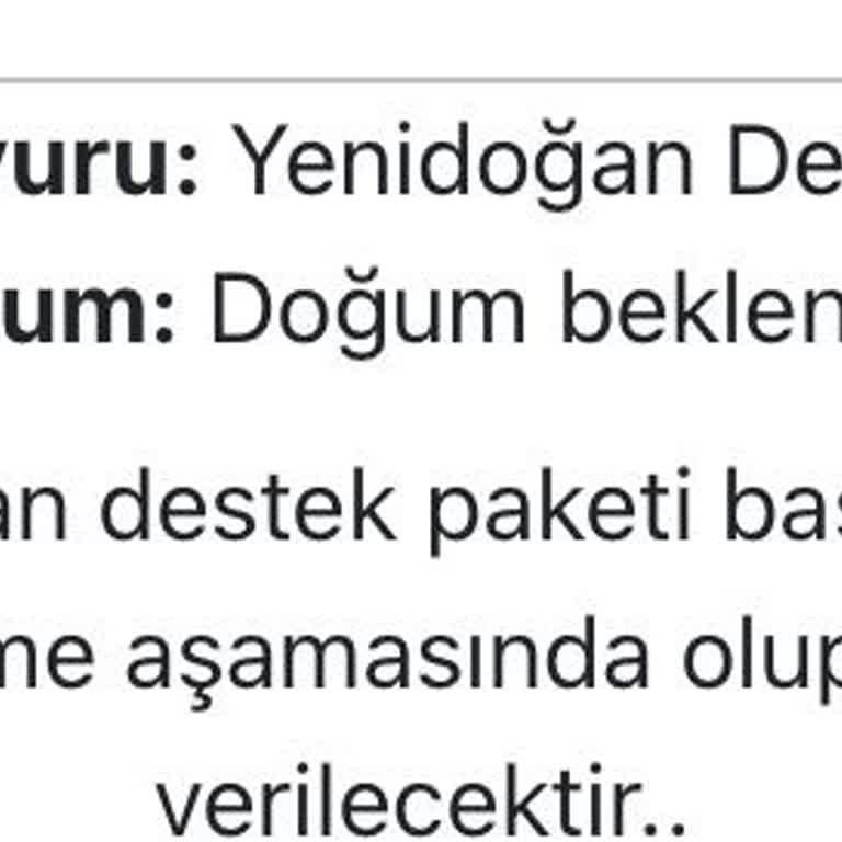İstanbul Büyükşehir Belediyesi Doğum Paketi Bilgilendirme Eksikliği