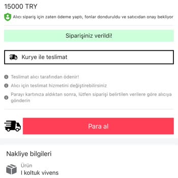 Letgo'da Kredi Kartı Mağduriyeti