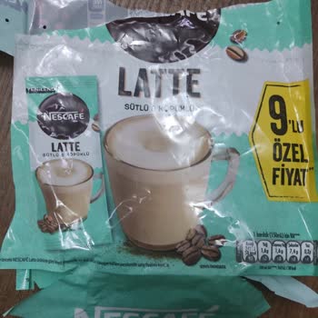 Nescafe Latte Paketinde Şifre Eksikliği