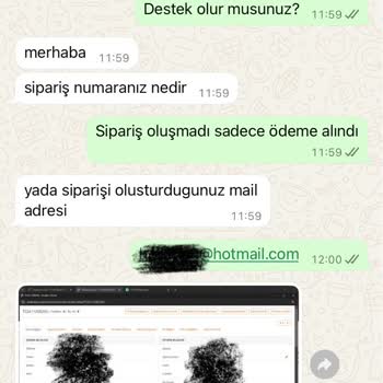 Ödeme Alındı, Sipariş Oluşturulmadı: Acil Yardım Bekliyorum