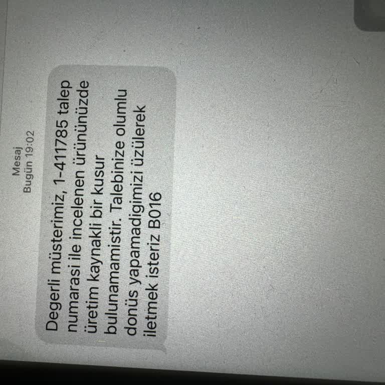 Skechers Ayakkabımda Açılma Ve Mağduriyet