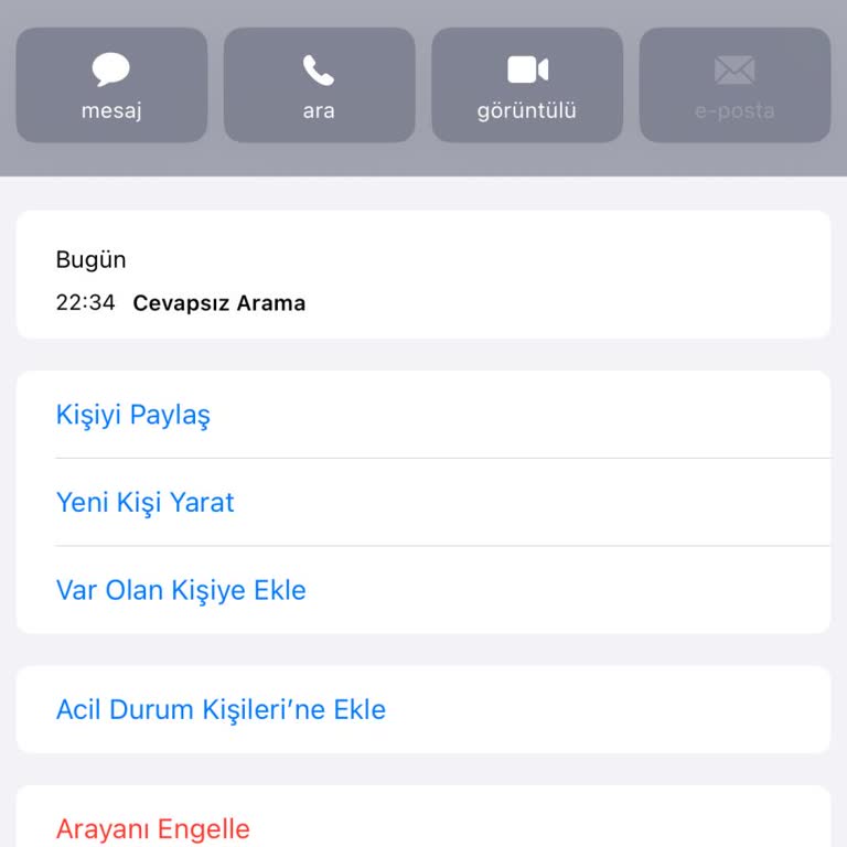 Bilinmeyen Numaradan Gelen Arama Ve Güvenlik Endişesi