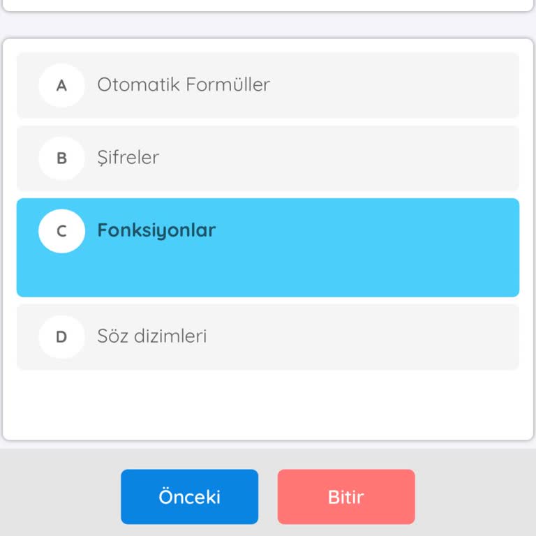 Sınav Tamamlanamıyor: Bilgisayar İşletmenliği Testi Sorunu