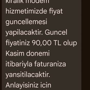 Extranet Modem Ücretine Yapılan Zamlar Ve Sözleşme İhlali