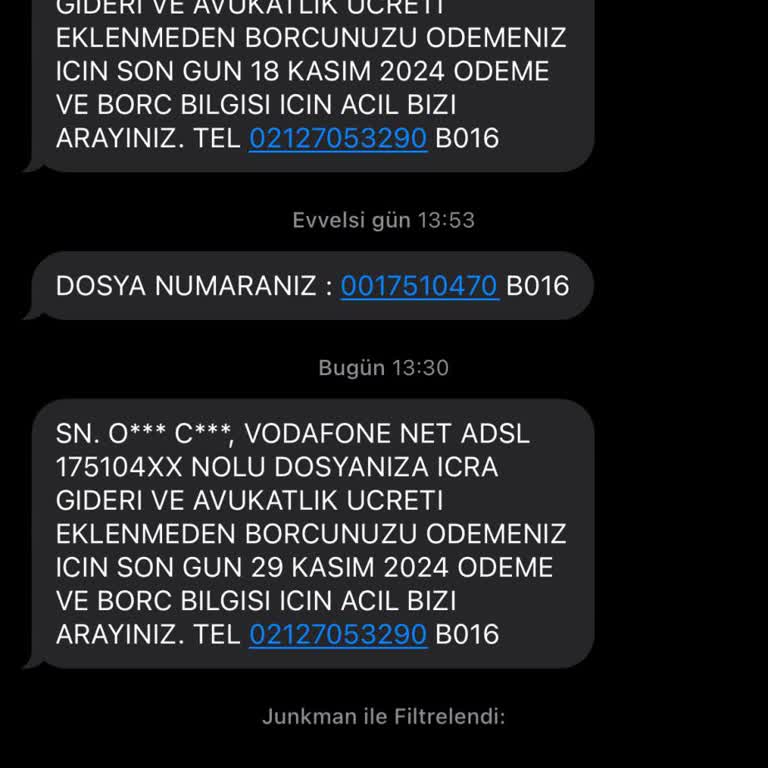 Yanıltıcı Borç Bildirimi Ve Sürekli Aramalar