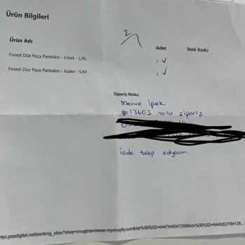 Snug Brandwear Alışverişinde İade Sorunları Ve Müşteri Hizmetleri Zorlukları