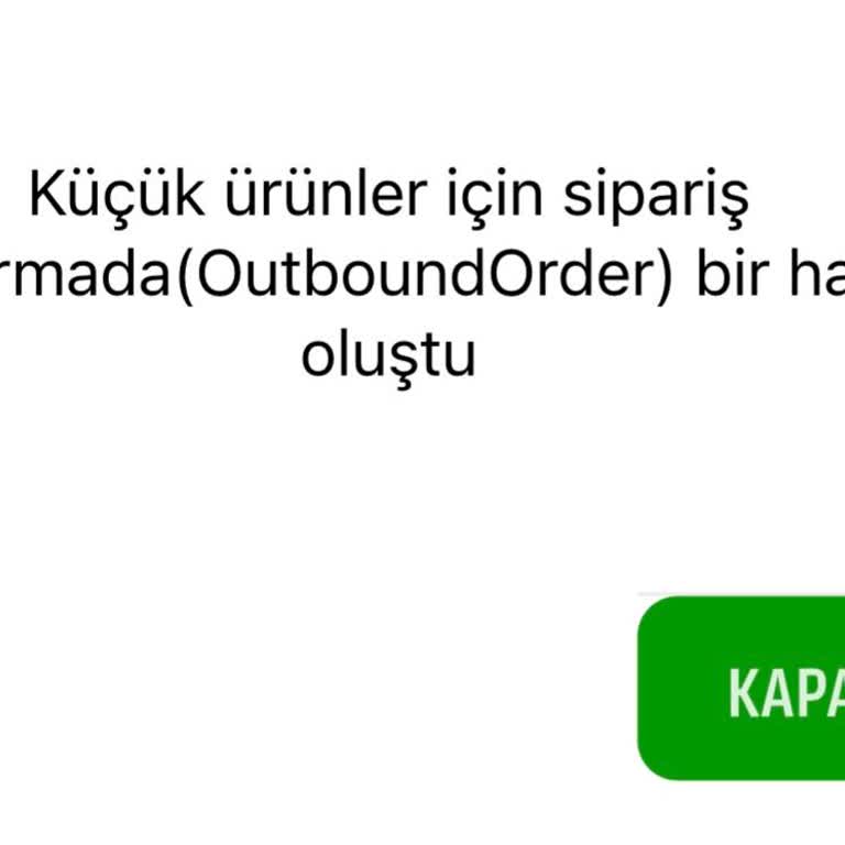 İade İşleminde Yaşanan Sorunlar