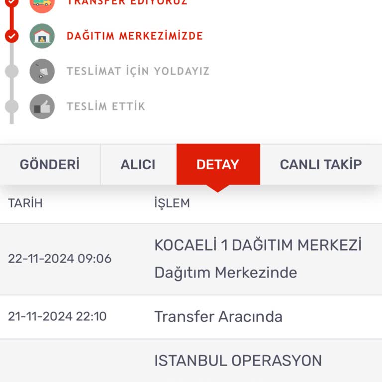 Teslimat Merkezinde Bekleyen Kargo Mağduriyeti