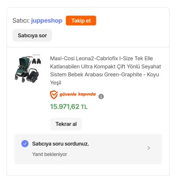 Bebek Arabası Kargosu Gecikmesi Ve Stok Sorunu