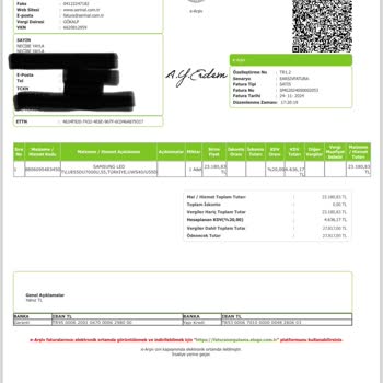 Samsung TV Değişim Talebi: Beklentilerin Altında Kalan Görüntü Kalitesi