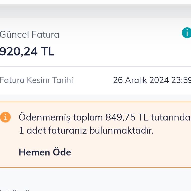 Numara Taşıma Sonrası Şok Fatura Sürprizi