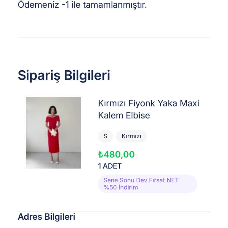 Sipariş Teslimatında Gecikme Ve İletişim Sorunu
