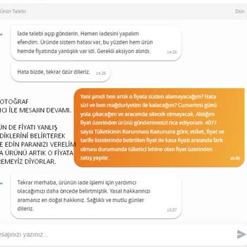 Yanlış Ürün Ve İlgisiz Müşteri Hizmetleri Sorunu