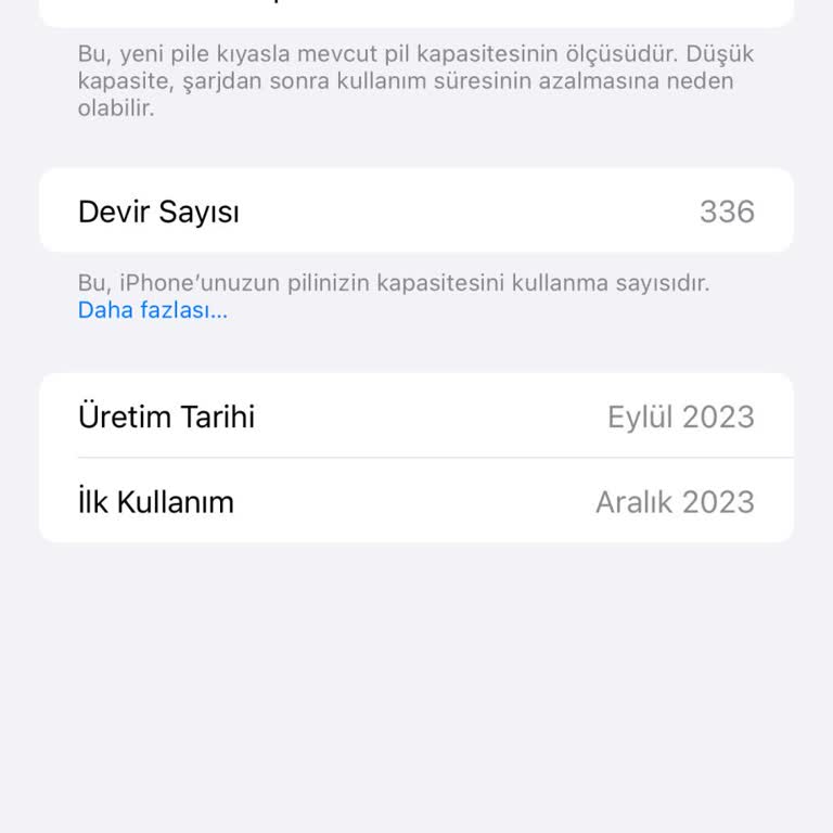İphone 15 Plus Pil Sağlığı Hızla Düşüyor