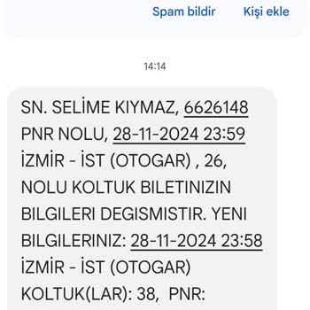 Yanlış Koltuk Seçimi Ve Rahatsız Yolculuk