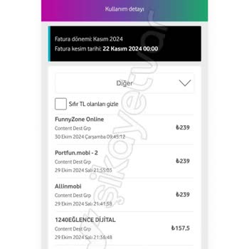 Bilinmeyen Mobil Ödemelerle Yüksek Fatura Şoku