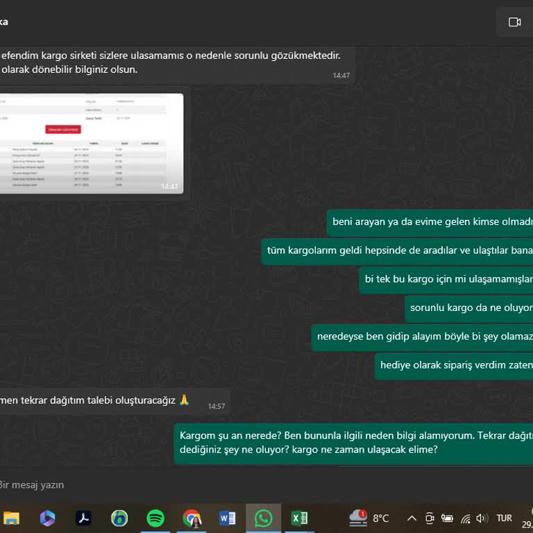 Manuka'dan Sipariş Ettiğim Atkı 6 Gündür Ulaşmadı