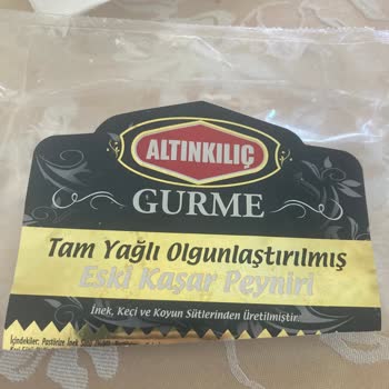 Altınkılıç Gurme Eski Kaşar Kalite Sorunu