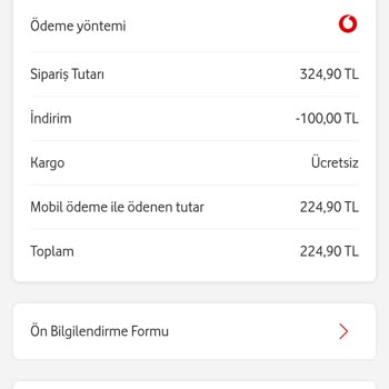 Vodafone Fatura İndirimi Hüsranı
