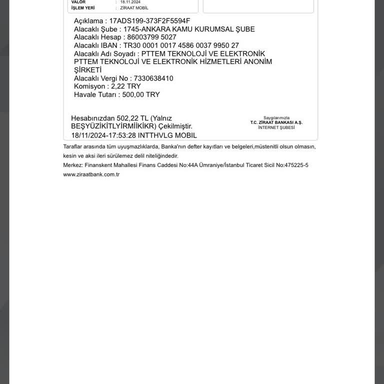 HGS Hesabına Yapılan Havale Sorunu Ve Müşteri Hizmetleri İlgisizliği