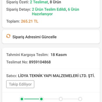 Trendyol'da Geciken Sipariş Ve Yetersiz Müşteri Hizmeti