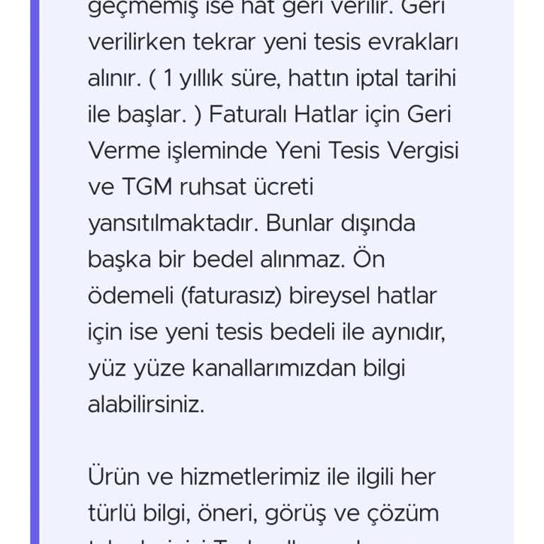 Yanlış Anlaşılma Sonrası Hattımın İadesi İçin Çaresiz Kaldım