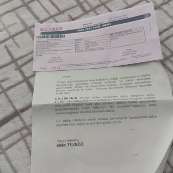 Adidas Ayakkabıda Beklenmedik Yırtılma Ve Garanti Sorunu