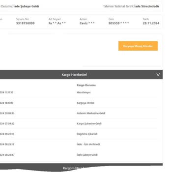 A101 Kargo Sorunu Ve Müşteri Hizmetleri Hayal Kırıklığı