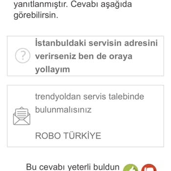 Trendyol Ve Robo Firması Arasında Kalan Müşteri