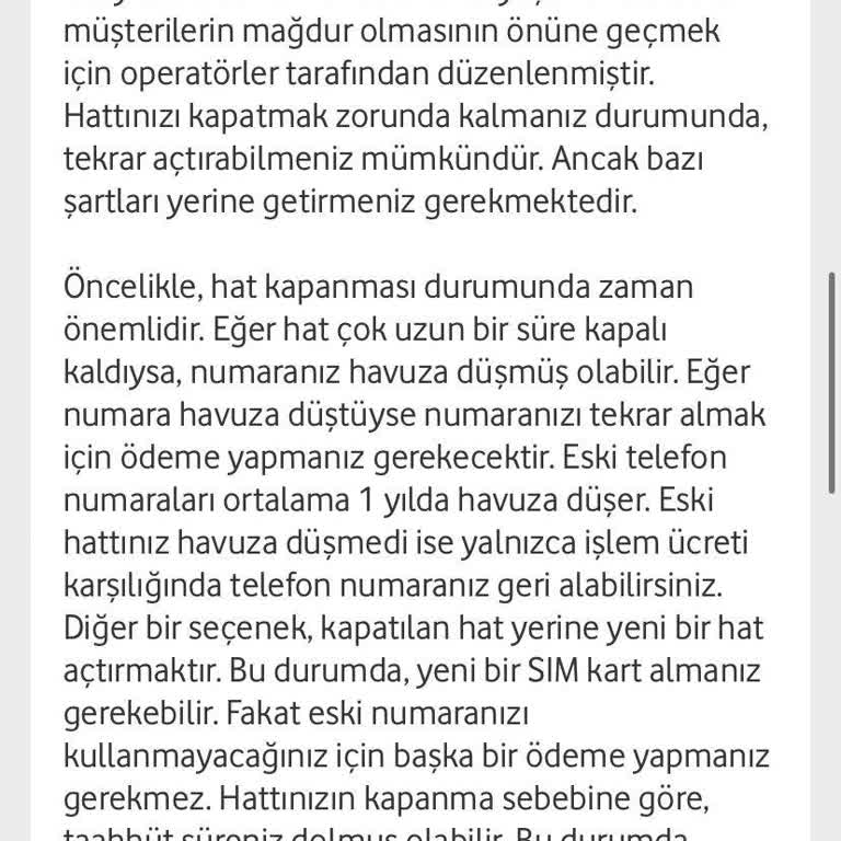 Eski Numarama Kavuşamama Çilesi