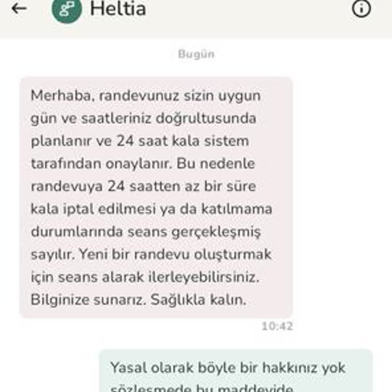 Randevu İptali Sonrası Mağduriyet