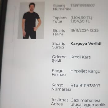 Slazenger'den Aldığım Ürün Kargoya Verilmedi