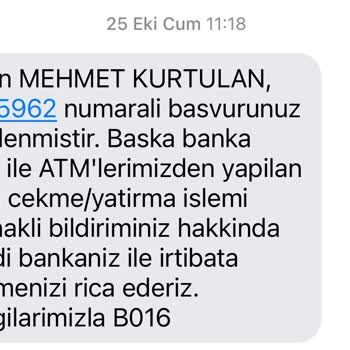 ATM Para Çekme Sorunu Ve Müşteri Hizmetleri Yetersizliği