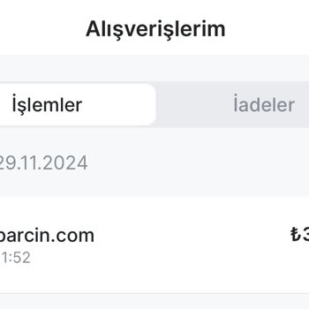 Barçın Ve İyzico Arasında Kaybolan Sipariş: İade Talebi
