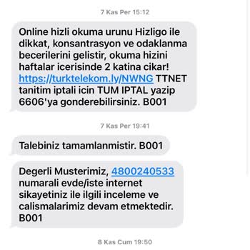 Türk Telekom'da Onaylanmayan Engelli İndirimi Ve İlgisiz Hizmet