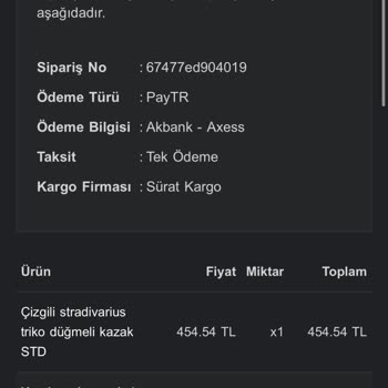 Güven Sorunu: Sipariş İptali Talebi