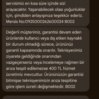 Vestel Çamaşır Makinesi Sorunu Çözülmüyor