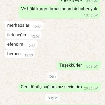 Siparişimde Yaşadığım İletişim Sorunları