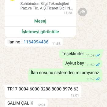 Yanlış İlan Ve Para İadesi Talebi