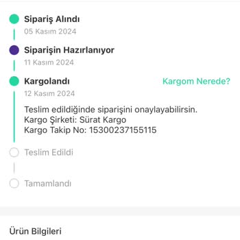 Kargom İkitelli Aktarma Merkezinde Kayboldu