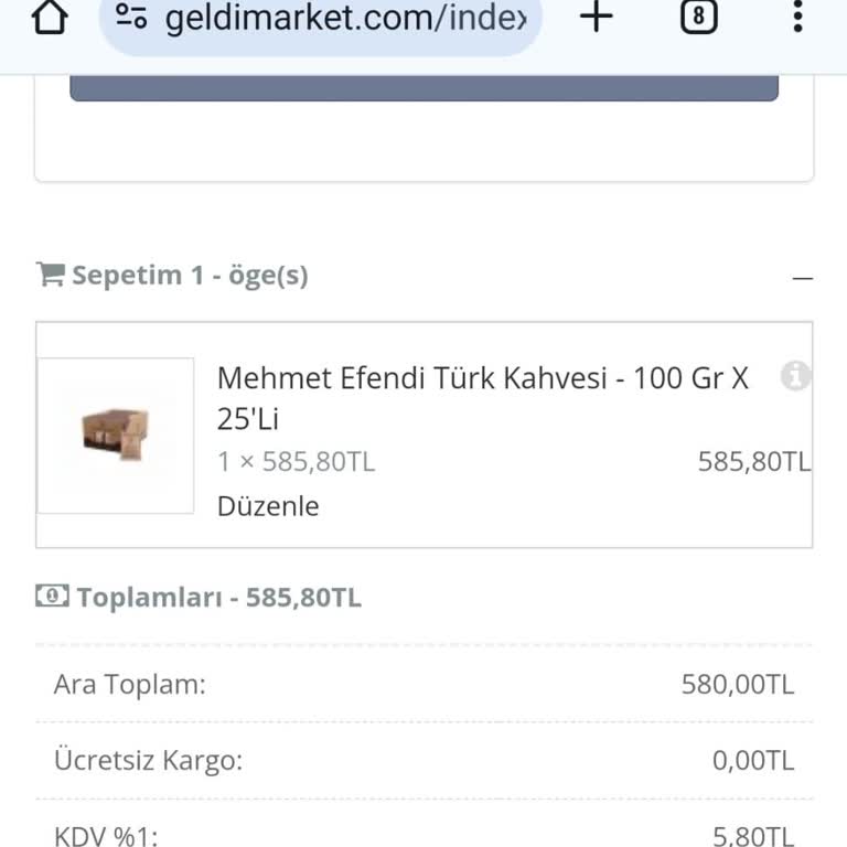 Geldimarket Teslim Edilmeyen Sipariş Ve Sabır Testi!