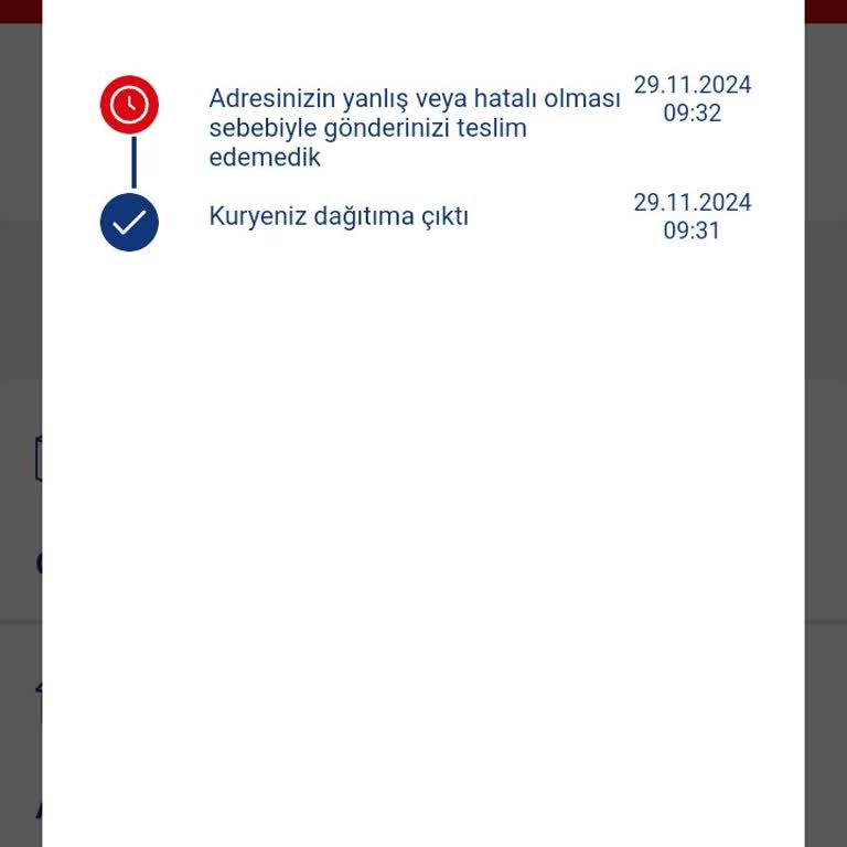Kargo Teslimatında Yanıltıcı Bilgilendirme