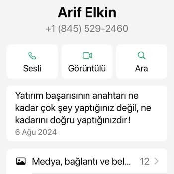 WhatsApp Üzerinden Tehdit Ve Kimlik Bilgisi Kötüye Kullanımı