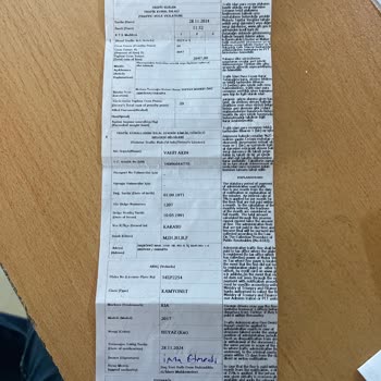 Kia Bongo'nun Plaka Sorunu Ve Ceza Şoku