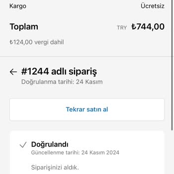 Ürün Teslimatı Ve İade Sorunu