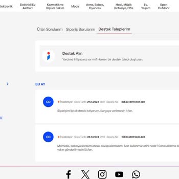 İptal Edilemeyen Sipariş Sorunu