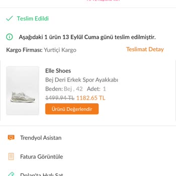 Trendyol'dan Aldığım Ayakkabının Sorunu Ve İade Süreci