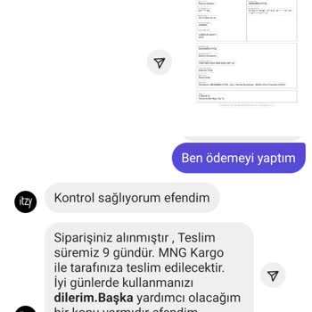 Kargoya Verilmeyen Sipariş Ve İletişim Sorunu