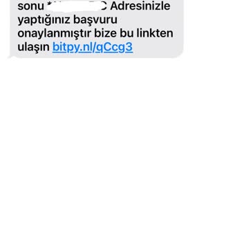 Şüpheli Mesajla Gelen Onay Talebi